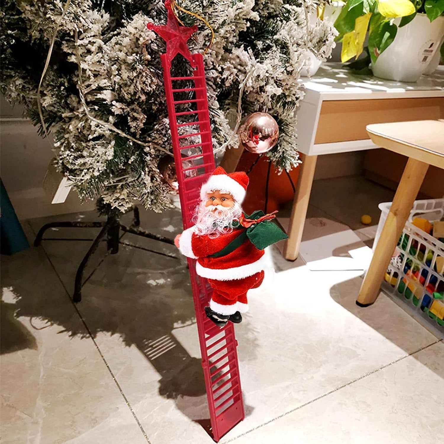 Nestful Home™ Electric Climbing Santa